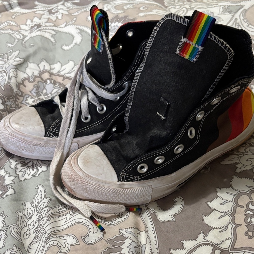Pride Rainbow Converse Multicolor High-Tops